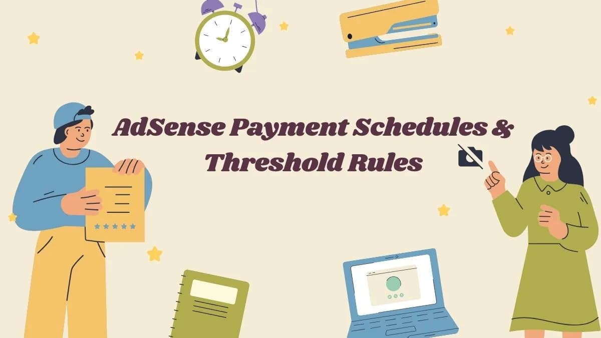 AdSense Payment Schedules & Threshold Rules
