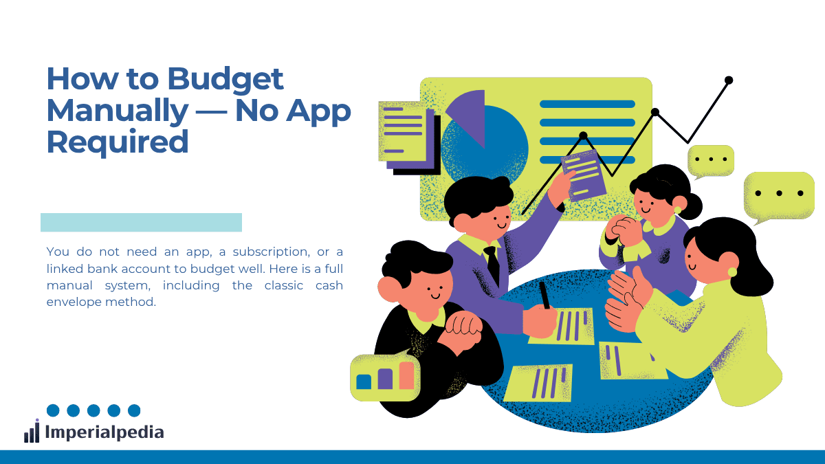 Manual Budgeting Without an App: The Envelope Method, Kakeibo, and the Research Behind Cash